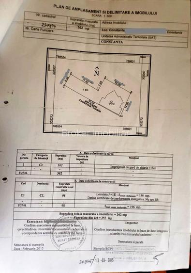 Vila P+ 1 ,Zona Medeea spre Cet , teren 360 mp - 5