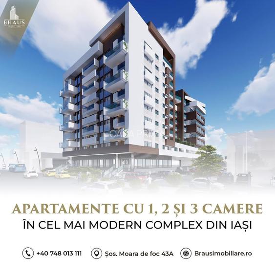 Apt 3 camere, 2 bai - BRAUS RESIDENCE - experiența locuirii la nivel superior - 6