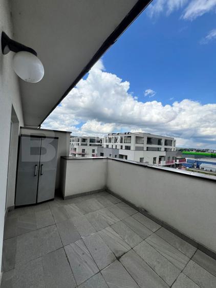 Apartament cu terasa, mobilat si utilat, lift, zona Metro - 12