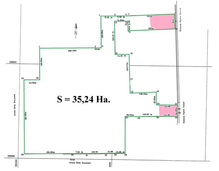 Oportunitate investitie exceptionala ! Pipera 352.400 mp. partial in intravilan - 6