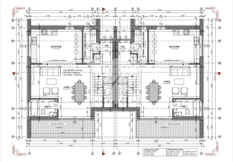 Casa duplex premium 4 camere cu terasă și teren 356mp Șura Mică Sibiu - 5
