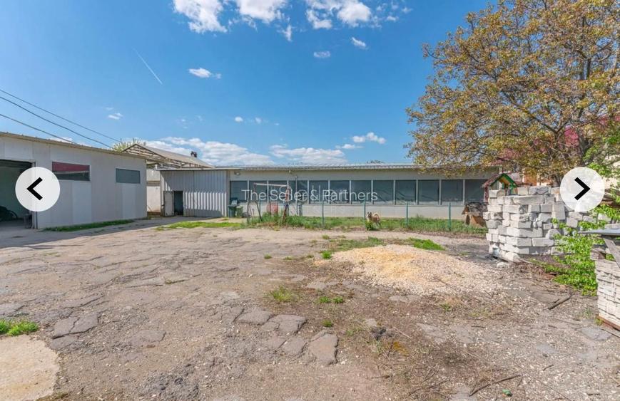 Teren intravilan cu hala construita - 2