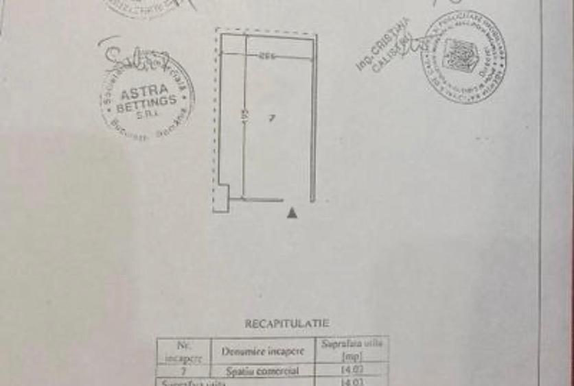 Unirii, spatiu comercial, 14 mp
