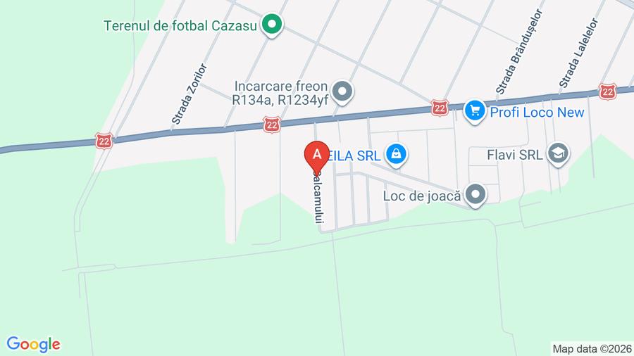 Teren de vanzare intravilan in Cazasu aproape de primărie.