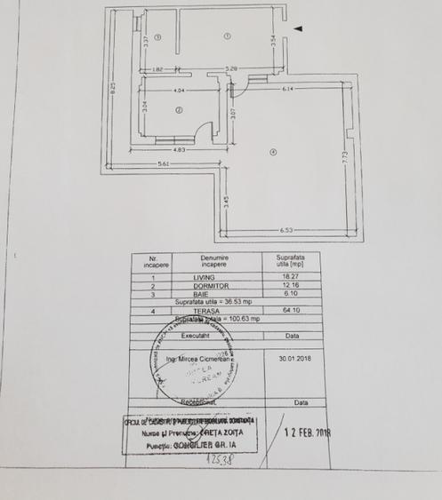 Penthouse cu terasa generoasa, aproape de plaja