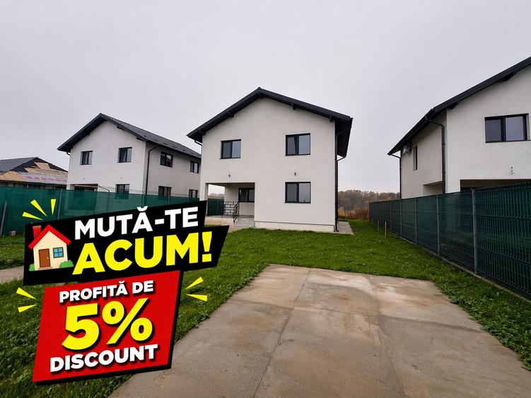 Vilă Individuală Nouă P+1 | 4 Camere | 141 mp utili | Teren 350 mp |