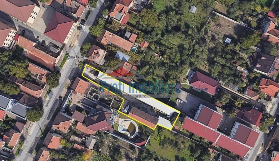 Teren de 1000 mp cu Hale de 600 mp  - SPATII COMERCIALE