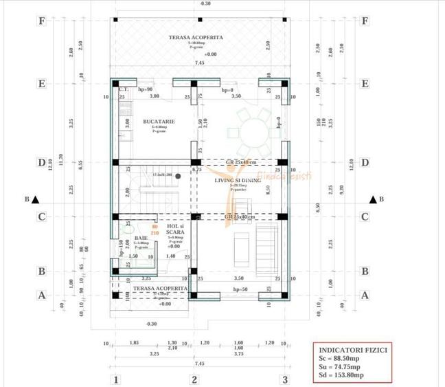 Vorovesti -Miroslava , Casa individuala ,P+1+Pod