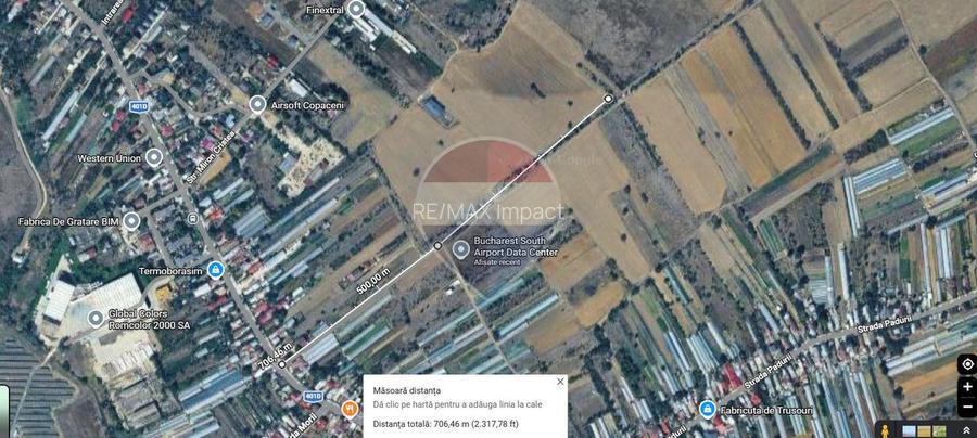 Teren Intravilan de vanzare 4000 mp Copaceni Strada Constantin Duma - 2
