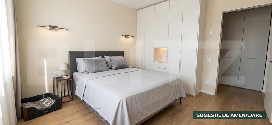 Apartament 2 camere, 50 mp, balcon 12mp, zona Marasesti