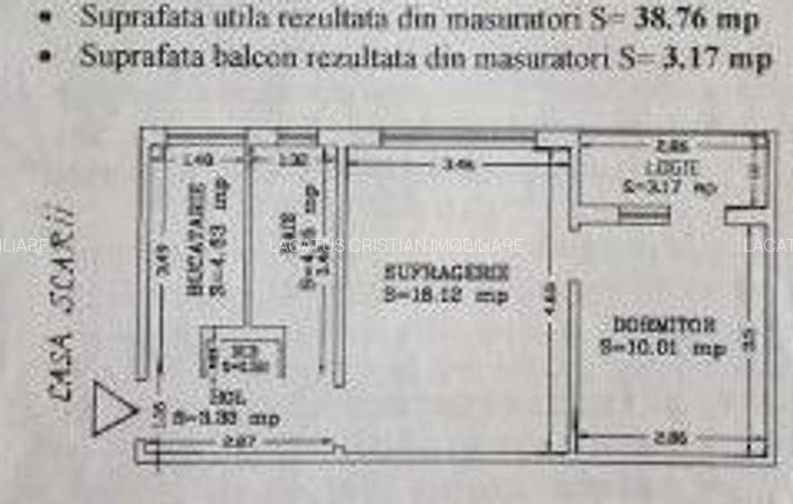 APARTAMENT 2 CAMERE SEMIDECOMANDAT CONFORT 2 ZONA CASA DE CULTURA - 3