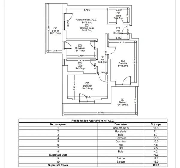 Apartament 3 camere  MUTARE IMEDIATA - METROU NICOLAE TECLU - 5