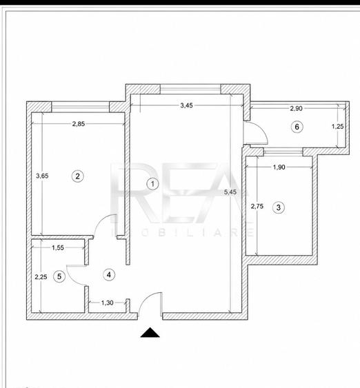 Garsonieră renovată 33 mp, Metrou Lujerului 3-4 min