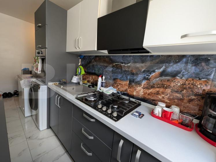 Apartament mobilat, utilat, instalații schimbate, 29 mp, Velenta