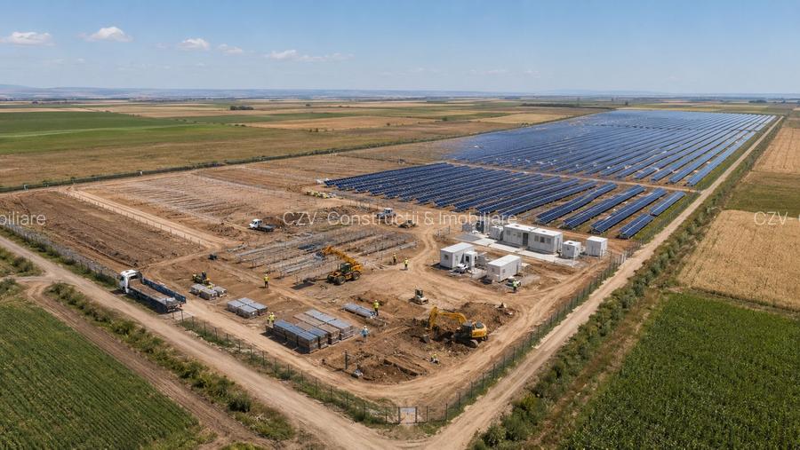 Teren  Potential Proiect Fotovoltaic. - 3