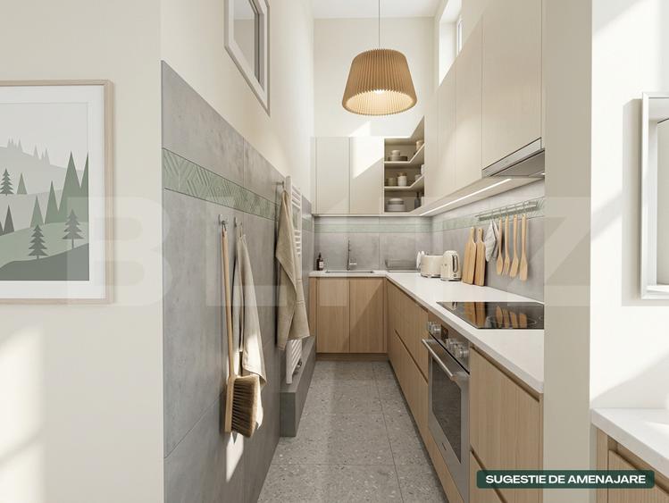 Apartament 3 camere, 75.25 mp, zonă Semicentrală