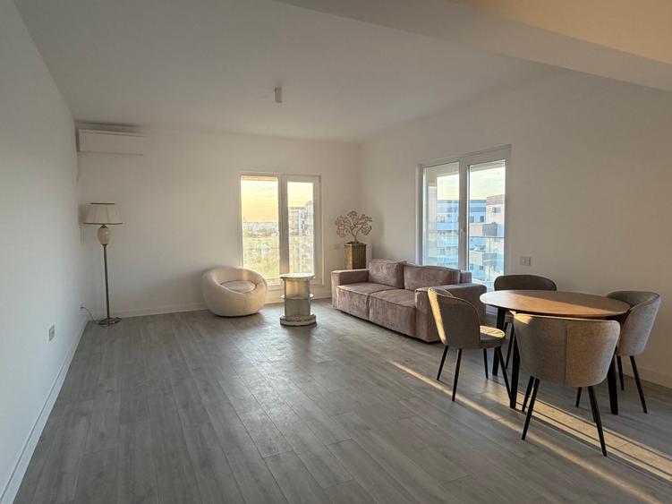 Apartament 2 camere,mobilat/utilat,AC,centrala proprie,incalzire prin pardoseala
