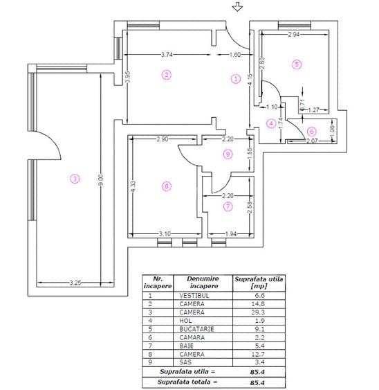 Sansa unica, apartament cu 3 camere si gradina intr-o vila superba din Breaza. - 14