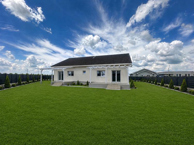 Duplex tip individual - 3 camere - 335 mp teren - Mosnita