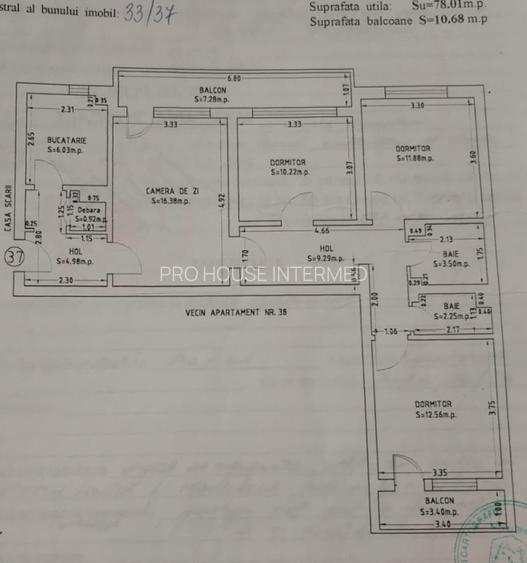 City Park Mall- 4 camere ,2 gr sanitare, 2 balcoane - 9
