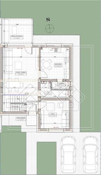 Casa cu 5 camere, 116 mp utili, teren 306 mp - Allegra Residence