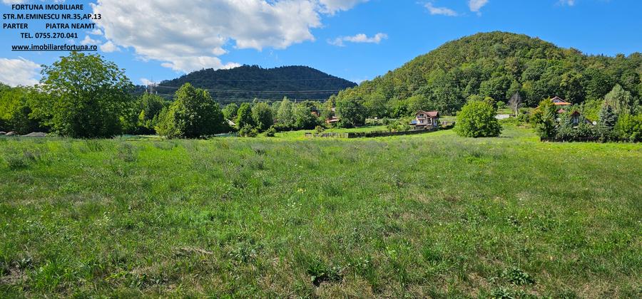 Teren intravilan,cadru natural de poveste,zona Scaricica-Gloduri.com.Al.cel Bun