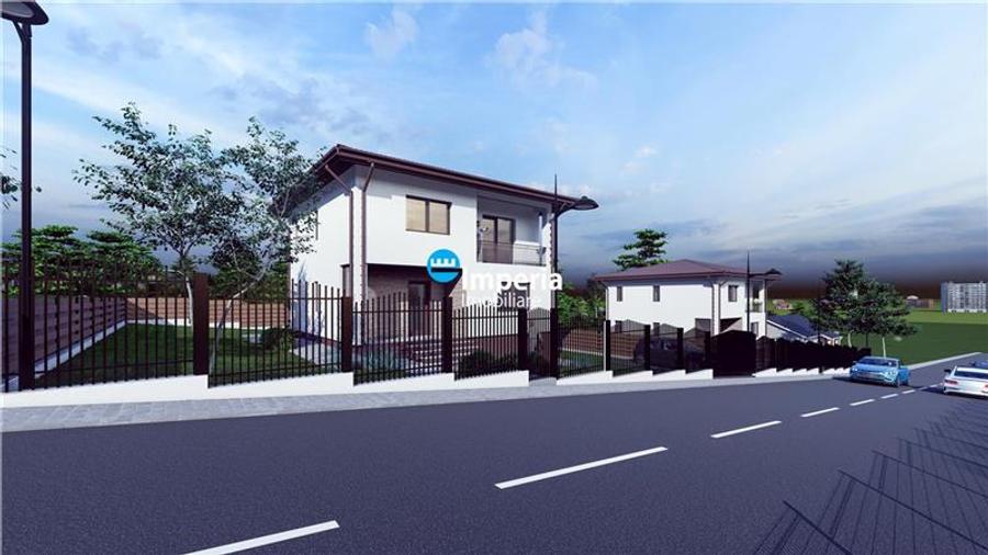 Vila P+E 126 mp, beci, 465 teren, Asfalt, Omenia, Valea Adanca
