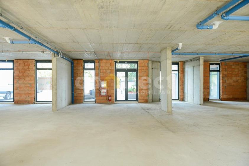 Spatiu comercial de inchiriat | SU 211.40 mp | Terasa 10.60 mp | Între Lacuri