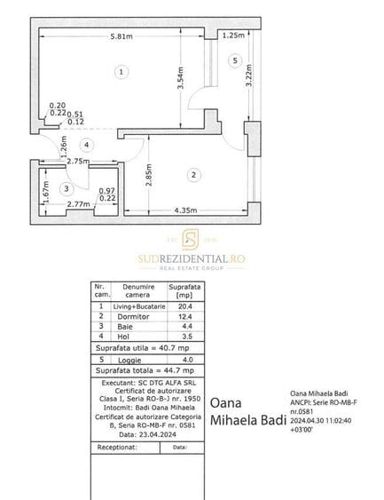 Inchiriere apartament modern cu 2 camere, etaj 2, Sector 4, Luica