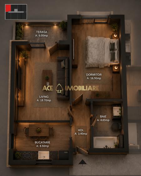 2 Camere de vanzare | Dobroesti | TVA Inclus | 0% Comision |