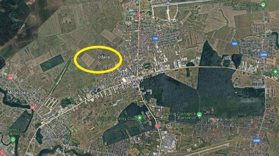 Teren extravilan 13.500 mp - Otopeni, zona Odăile