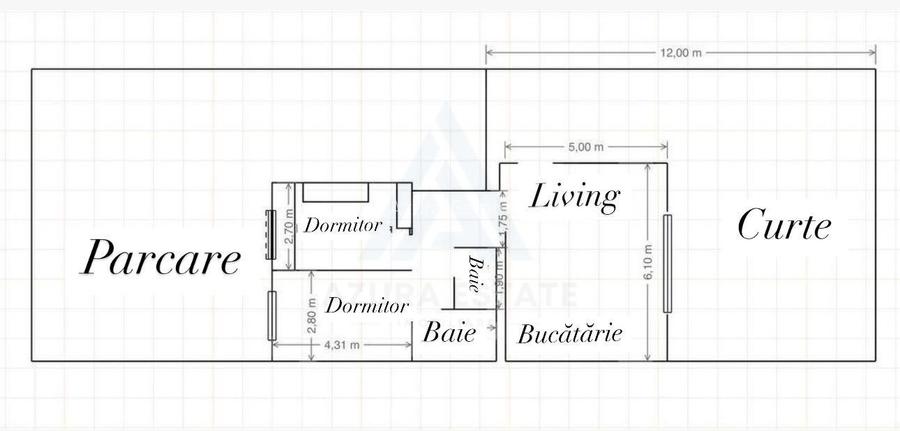 Casă duplex mobilat utilat 3 camere 2 bai teren 288 mp in Tălmaciu - 18