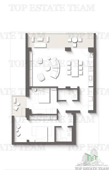 Apartament Premium cu 3 camere cu terase | Vedere directa la mare si padure - Pr