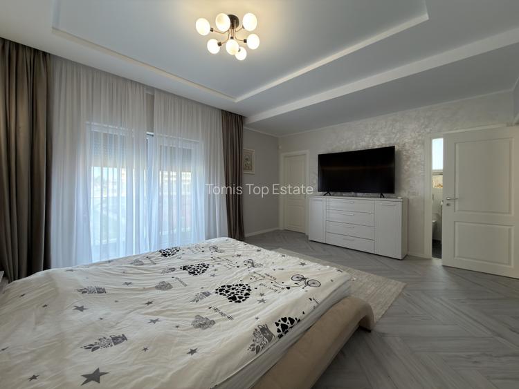 Cumpăna -Vilă nouă P+1 cu 4 camere-Complet mobilată și utilată-Design modern