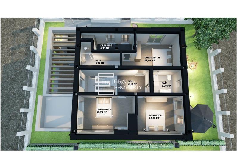 Casă single | Zona Casa de Apă | Pompă de Căldură | 129mp | Vedere spre Munți - 18