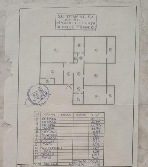 Apartament 4 camere-decomandat-centrala-zona Vitan