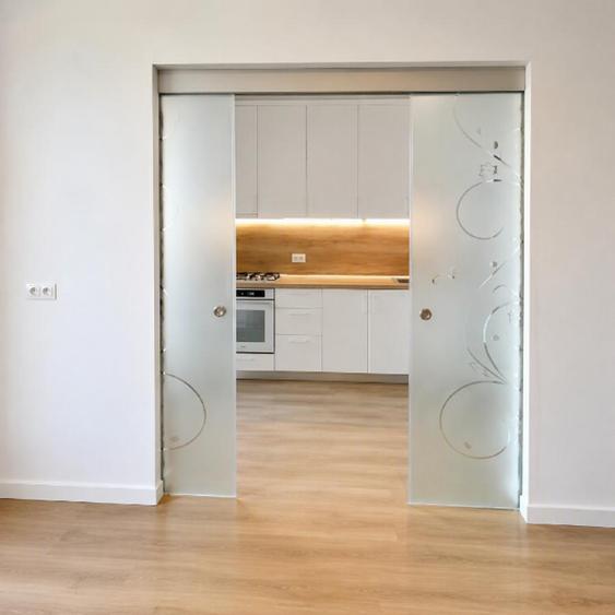 Ap. 2 cam., Exigent Plaza F5, living separat cu uși culisante, direct proprietar