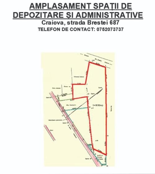 De vanzare ansamblu-hale+teren 6650mp-Craiova