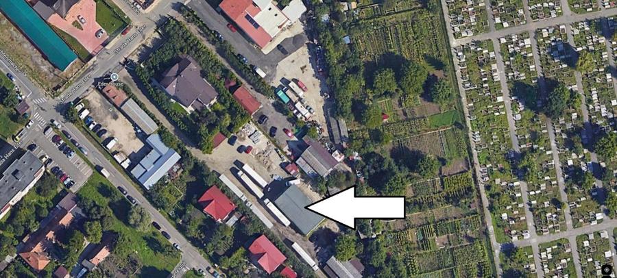 Teren intravilan 1372 mp si hala industriala cu destinatii multiple BARTOLOMEU N