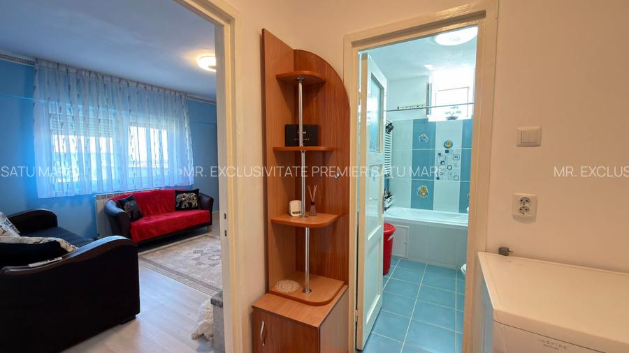 Apartament 2 camere MV2 Etaj IV, Str. Decebal – Carei - Zona Kaufland