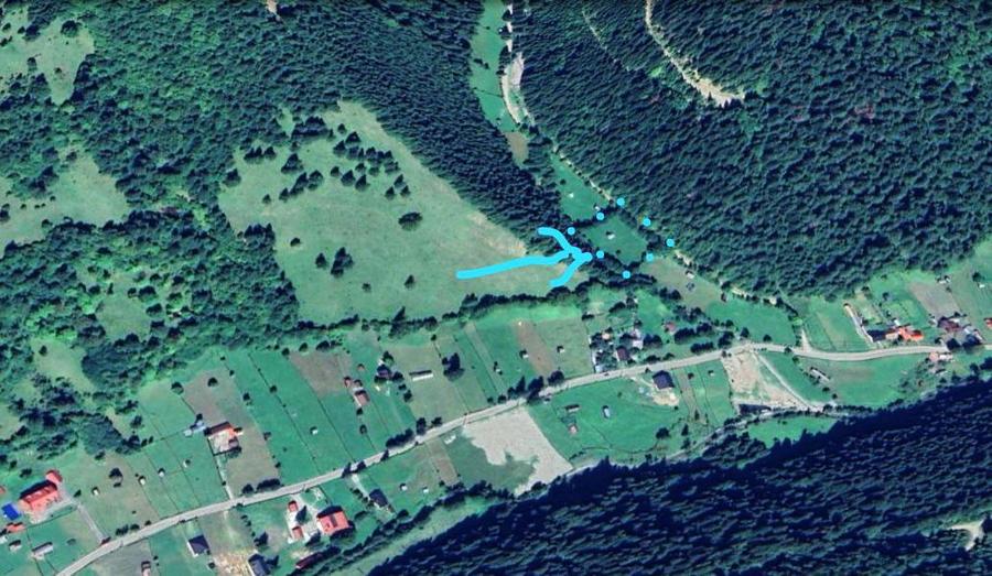 Neamt - Borca, teren 3386mp, langa padure