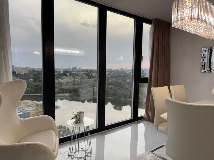 Triplex 246 mp Terasa 63 mp  Vedere lac  2 Parcari  Poseidon Residence