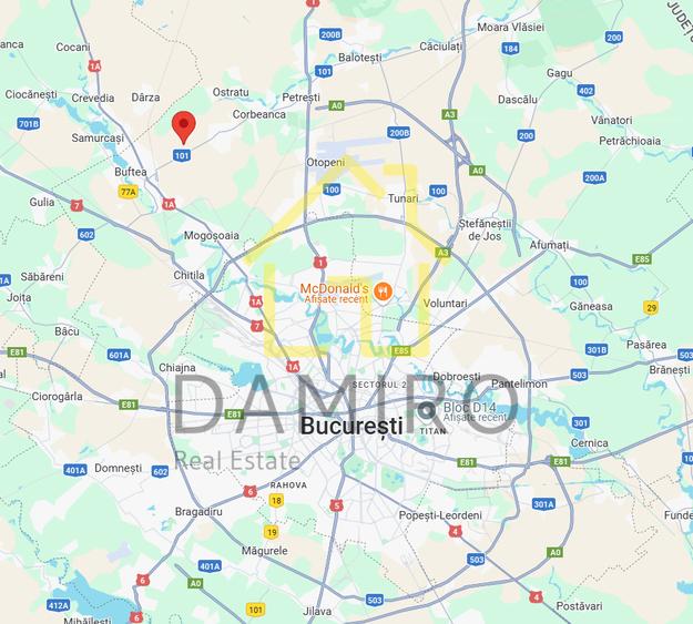 Teren Intravilan 5000 mp Buftea Tamasi