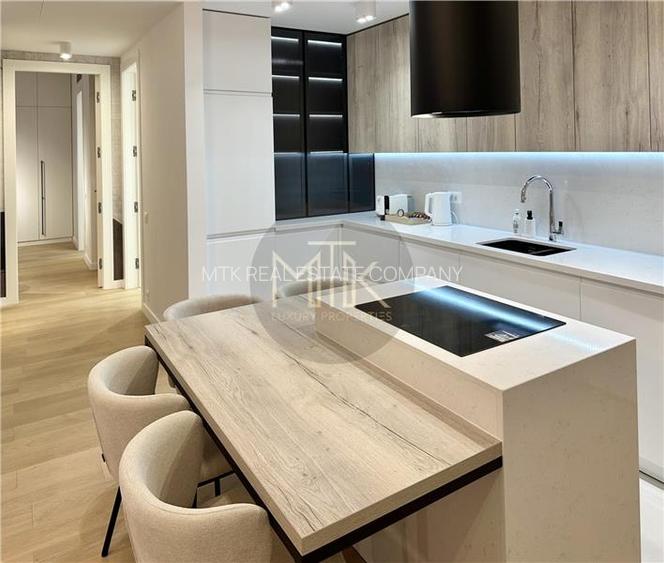 Apartament superb 3 camere, Mobilat&utilat I One Verdi Park