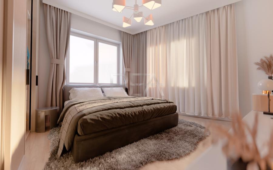 3 camere 2 băi 73 mp, bloc nZEB, Doamna Ghica