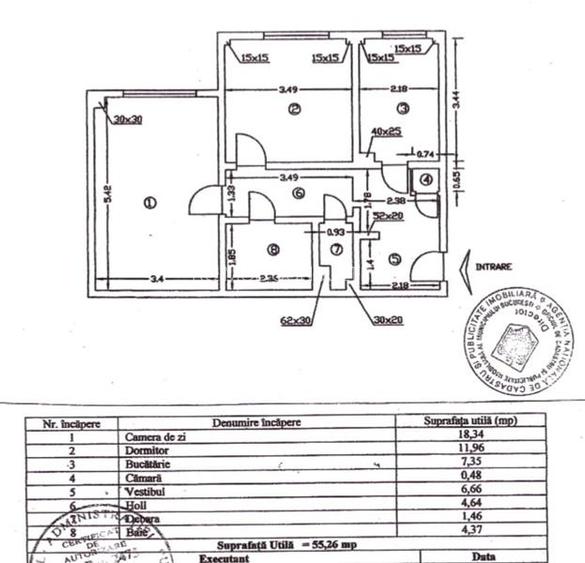 Apartament 2 camere decomandat, an 1981, vis-a-vis de Parcul Circului - 2