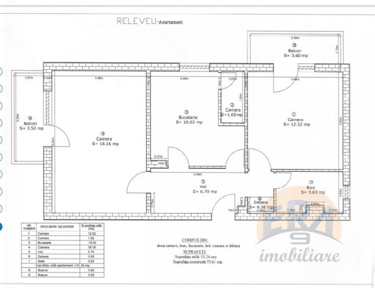 Apartament 2 camere | Decomandat | Renovabil | Rogerius - Str. Lalescu