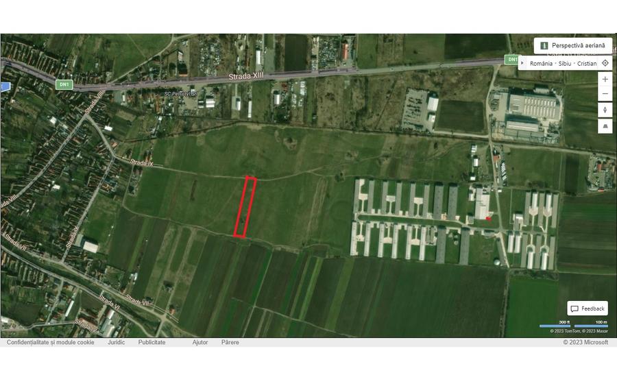 Imobiliare Maxim - teren in Cristian