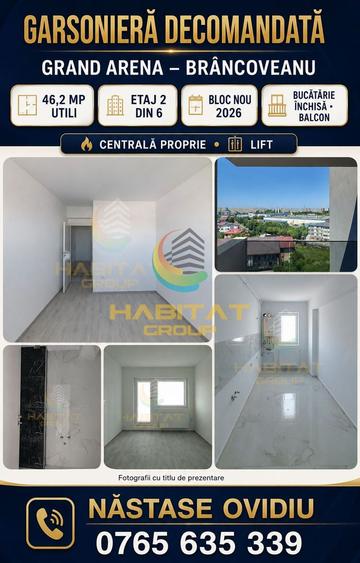 Vanzare Garsonieră decomandată Grand Arena–Brâncoveanu!