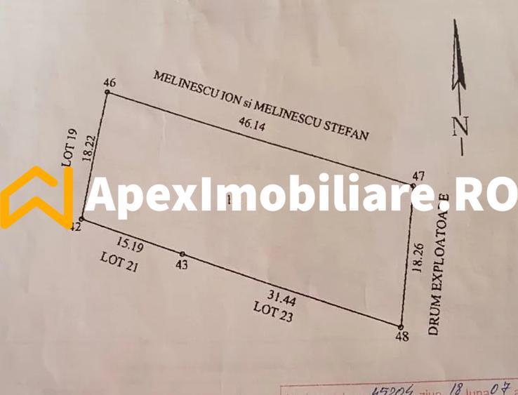 Teren intravilan de vanzare Rahova București | ApexImobiliare.ro